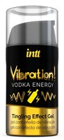 Жидкий интимный гель с эффектом вибрации Vibration! Vodka Energy - 15 мл. - фото 35217