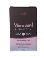 Жидкий интимный гель с эффектом вибрации Vibration! Bubble Gum - 15 мл. - фото 1433841