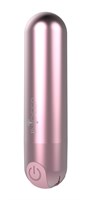 Розовая перезаряжаемая вибропуля Clio - 7,6 см. - фото 316033