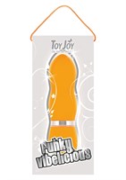 Оранжевый вибромассажер FUNKY VIBELICIOUS - 11 см. - фото 241991 Оранжевый вибромассажер FUNKY VIBELICIOUS - 11 см. - фото 241991