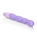 Силиконовый фиолетовый вибратор Lia Magic Wand - 21 см. - фото 135412