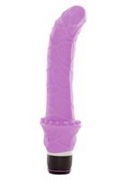 Фиолетовый вибратор CLASSIC G-SPOT - 23 см. - фото 242030