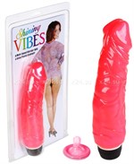 Розовый гелевый вибратор JELLY GLITTER - 18,5 см. - фото 242054 Розовый гелевый вибратор JELLY GLITTER - 18,5 см. - фото 242054