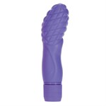 Сиреневый вибратор FIRST TIME SILICONE G PURPLE - фото 242103