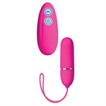 Розовая вибропуля Posh 7-Function Lovers Remotes - фото 242212