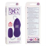 Фиолетовое виброяйцо BODY SOUL PASSION PURPLE - фото 242248