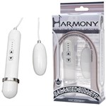 Роскошное белое виброяйцо Harmony Balanced Bullets - фото 242301 Роскошное белое виброяйцо Harmony Balanced Bullets - фото 242301