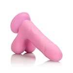 Розовый фаллоимитатор на присоске - 14,5 см. - фото 242633 Розовый фаллоимитатор на присоске - 14,5 см. - фото 242633