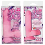 Розовый фаллоимитатор на присоске - 14,5 см. - фото 242635 Розовый фаллоимитатор на присоске - 14,5 см. - фото 242635