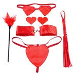 Набор для бондажа Sweetheart Bondage Kit Red - фото 135692