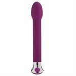 Фиолетовый вибратор Risqué® 10-Function Tulip - 17 см. - фото 179674