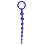 Фиолетовая силиконовая цепочка Booty Call X-10 Beads - фото 9769