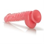 Розовый реалистичный фаллос Crystal Cote Pink - 14,5 см. - фото 243090 Розовый реалистичный фаллос Crystal Cote Pink - 14,5 см. - фото 243090