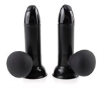 Чёрные вибростимуляторы для груди Nipple Ticklers - фото 243203 Чёрные вибростимуляторы для груди Nipple Ticklers - фото 243203