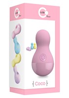 Розовый вибростимулятор COCO BODY - 9 см. - фото 243316 Розовый вибростимулятор COCO BODY - 9 см. - фото 243316