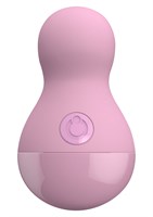 Розовый вибростимулятор COCO BODY - 9 см. - фото 243315