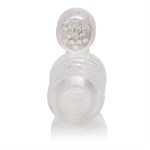 Вибронасадка с клиторальным стимулятором Maximus Enhancement System Crystal Rider - фото 243326