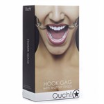 Чёрный расширяющий кляп Hook Gag 22541 - фото 119762