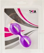 Фиолетовые вагинальные шарики со шнурком - фото 243624 Фиолетовые вагинальные шарики со шнурком - фото 243624