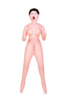 Надувная кукла с тремя любовными отверстиями - фото 71824