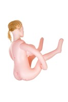 Надувная секс-кукла LILIANA с реалистичной головой и поднятыми ножками - фото 1333925