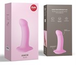 Нежно-розовый фаллоимитатор Amor - 14,6 см. - фото 200141 Нежно-розовый фаллоимитатор Amor - 14,6 см. - фото 200141