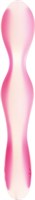 Розовый изогнутый фаллоимитатор Mr. Pink - 20 см. - фото 243729