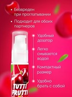 Гель-смазка Tutti-Frutti с вишнёвым вкусом - 30 гр. 24741