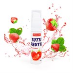 Гель-смазка Tutti-frutti с земляничным вкусом - 30 гр. - фото 88505