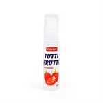 Гель-смазка Tutti-Frutti с земляничным вкусом - 30 гр. - фото 1433090