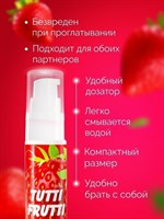 Гель-смазка Tutti-Frutti с земляничным вкусом - 30 гр. 24742 Гель-смазка Tutti-Frutti с земляничным вкусом - 30 гр. 24742