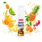 Гель-смазка Tutti-frutti со вкусом тропических фруктов - 30 гр. - фото 88666
