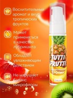 Гель-смазка Tutti-Frutti со вкусом тропических фруктов - 30 гр. - фото 1433413