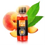 Массажное масло Eros exotic с ароматом персика - 50 мл. - фото 1315244