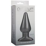 Большая серая пробка PLATINUM SILICONE - 14 см. - фото 243770 Большая серая пробка PLATINUM SILICONE - 14 см. - фото 243770