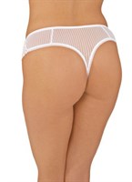 Ажурные трусики-стринг с полосочками и маленькими шнуровками - фото 243962 Ажурные трусики-стринг с полосочками и маленькими шнуровками - фото 243962