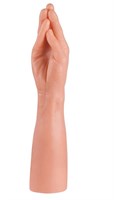 Стимулятор в форме руки HORNY HAND PALM - 33 см. - фото 292787