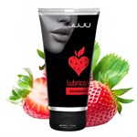 Съедобный лубрикант JUJU Strawberry с ароматом клубники - 50 мл. 26114