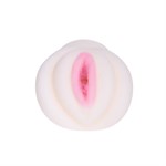 Рифленый мастурбатор-вагина из реалистичного материала - фото 1388455
