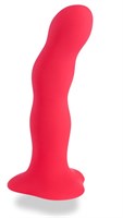 Красный фаллоимитатор Bouncer - 18,3 см. - фото 1427543