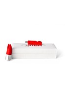 Красный клиторальный вибратор с 4Gb USB памяти и 7 режимами вибрации - фото 1334026