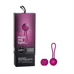 Розовый вагинальный шарик MINI STELLA I KEGEL BALL - фото 244434