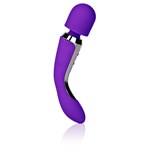 Фиолетовый вибромассажер Body Wand Massager - 22,25 см. - фото 44563
