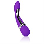 Фиолетовый вибромассажер Body Wand Massager - 22,25 см. - фото 44564