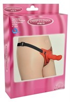 Розовый страпон на трусиках Curved Dong - 13,5 см. - фото 261974 Розовый страпон на трусиках Curved Dong - 13,5 см. - фото 261974