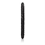 Большой черный двухголовый фаллоимитатор SLIM JIM DUO - 45 см. - фото 244870 Большой черный двухголовый фаллоимитатор SLIM JIM DUO - 45 см. - фото 244870
