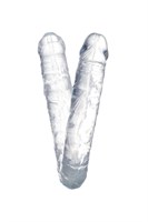 Прозрачный двухсторонний фаллоимитатор Double Dildo - 40 см. 200396 - фото 36007