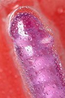 Фиолетовый реалистичный фаллоимитатор Celiam - 20,5 см. - фото 1369812