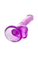 Фиолетовый реалистичный фаллоимитатор Celiam - 20,5 см. - фото 1369803