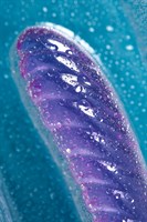 Фиолетовый двусторонний фаллоимитатор Frica - 23 см. - фото 1332910
